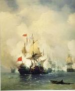 unknow artist, Seascape, boats, ships and warships. 151